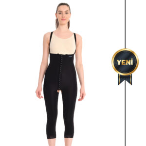 AURAFİX KARIN / DİZ ALTI POST-OP. ASKILI KOMPRESYON KORSESİ LC-1530 - Görsel 1