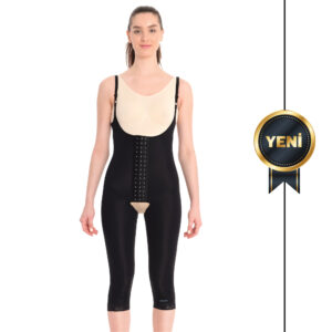 AURAFİX KALÇA YAĞ TRANSFERİ TAM VÜCUT KOMPRESYON KORSESİ (DİZALTI) LC-1585
