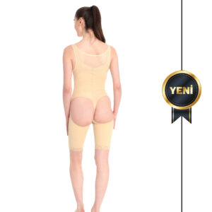 AURAFİX KALÇA YAĞ TRANSFERİ TAM VÜCUT KOMPRESYON KORSESİ (DİZÜSTÜ) LC-1586A - Görsel 3