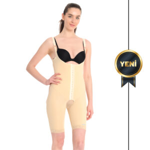 AURAFİX KALÇA YAĞ TRANSFERİ TAM VÜCUT KOMPRESYON KORSESİ (DİZÜSTÜ) LC-1586A - Görsel 2