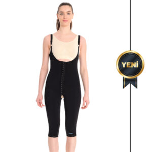 AURAFİX SIRT / ABDOMİNAL DİZALTI GÖĞSÜ AÇIK POST-OP. KOMPRESYON KORSESİ (FERMUARLI) LC-1593