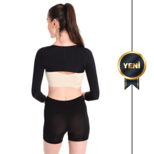 AURAFİX BAYAN POST-OP. KOMPRESYON KOLLUĞU (GÖĞSÜ KAPALI / FERMUARLI) LC-1904 - Görsel 3