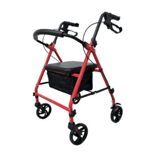 Respirox RR-01 Katlanabilir  Rolatör Kırmızı – Yeni