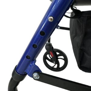 Respirox RR-02 Katlanabilir Alüminyum Rolatör Mavi – Yeni - Görsel 7